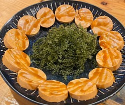 あんきも 海ぶどう添え