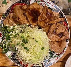 やわらか豚の生姜焼き