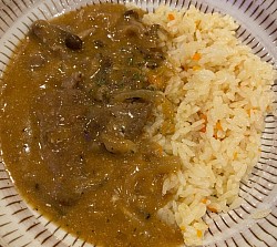 ビーフストロガノフ